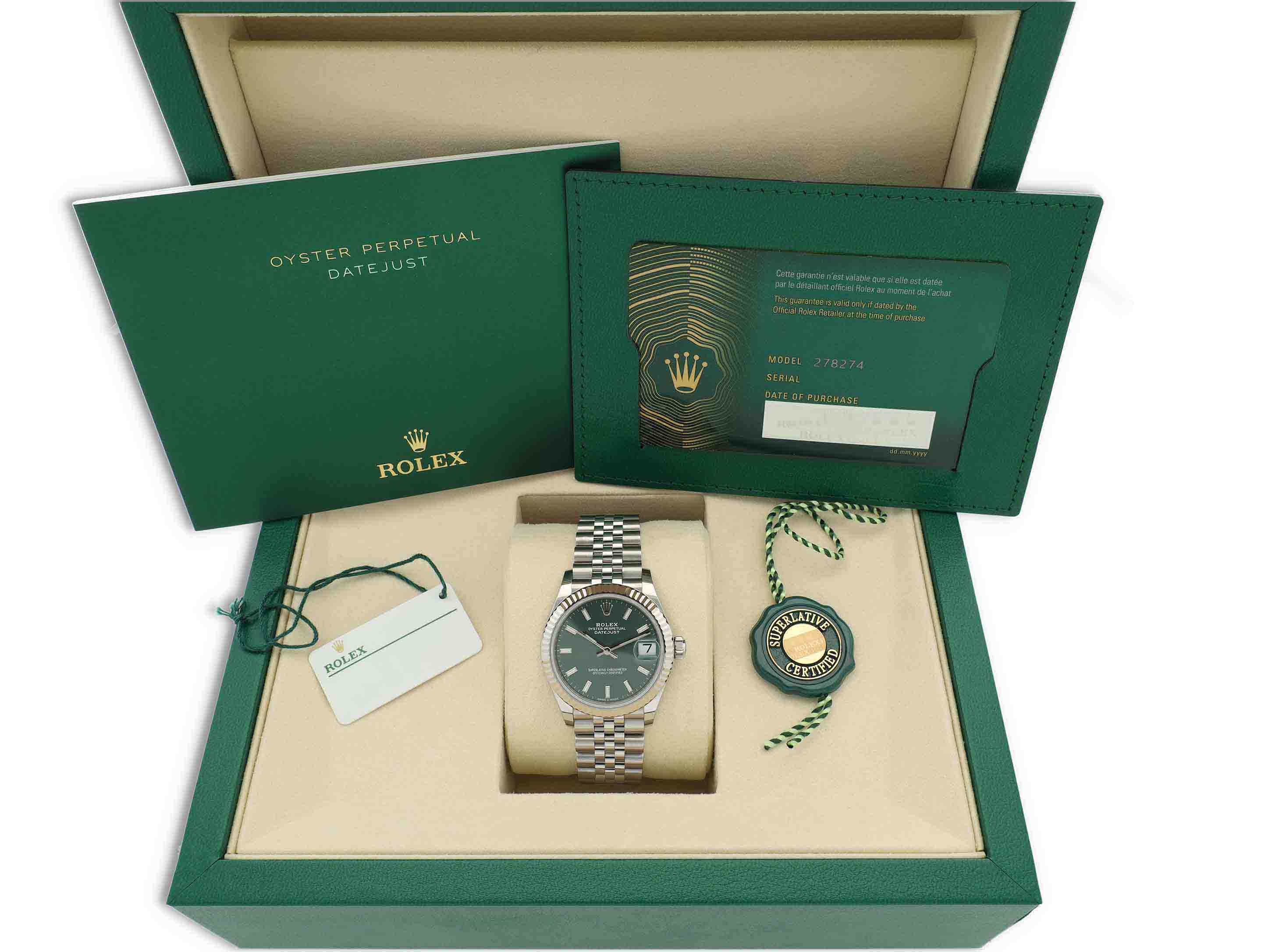 Rolex Datejust Midsize 31 278274 NEW - Image 11