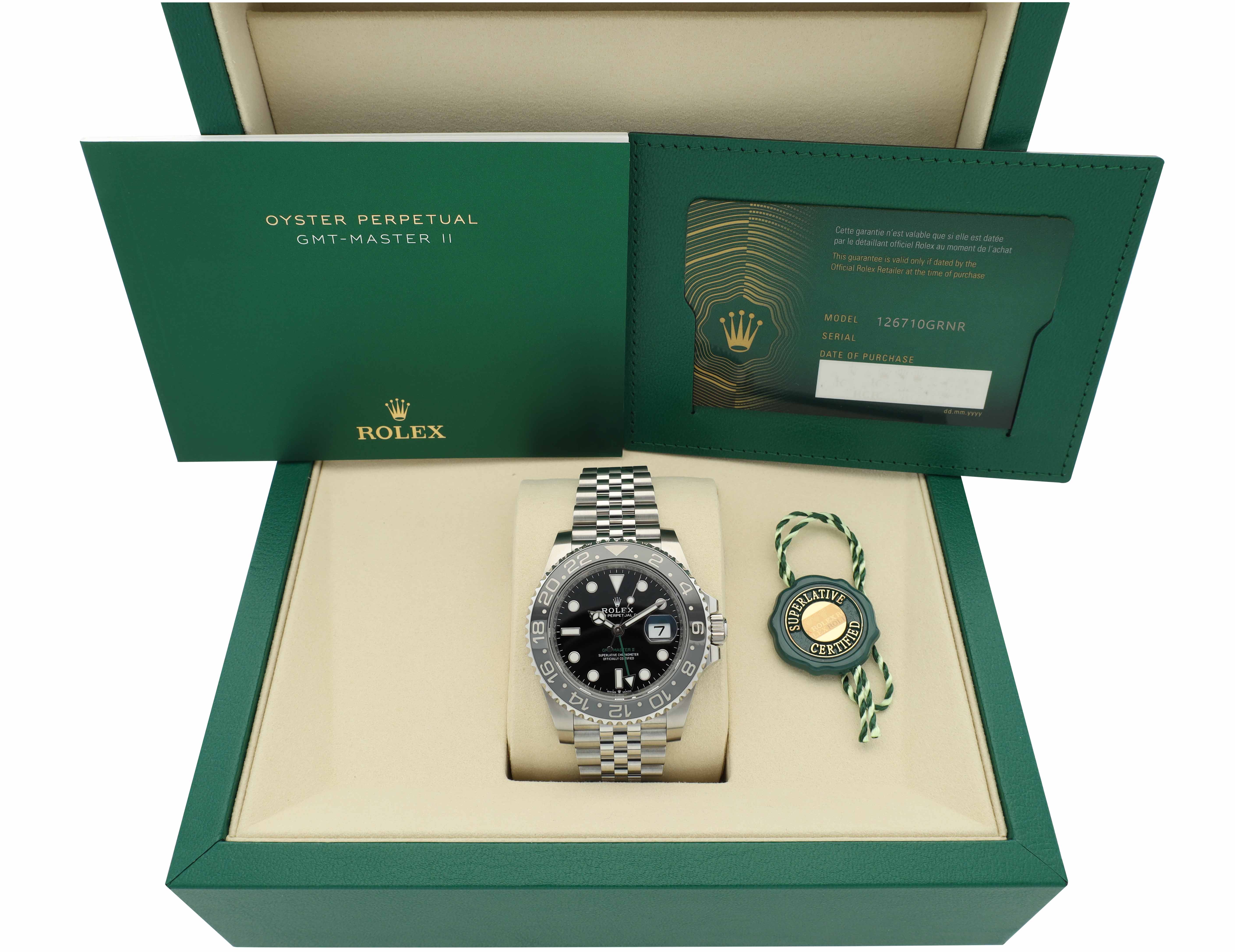 Rolex GMT-Master II 126710GRNR NEW - Image 11